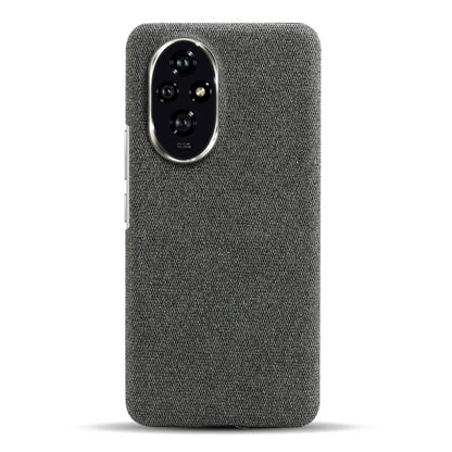 For Honor 200 5G Case Cloth Texture Anti-Scratch Protective PC Phone Cover