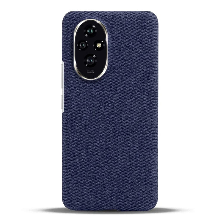 For Honor 200 5G Case Cloth Texture Anti-Scratch Protective PC Phone Cover