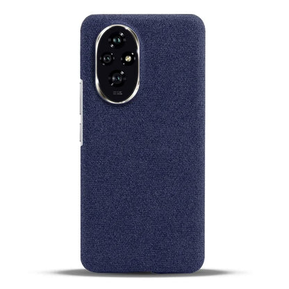 For Honor 200 5G Case Cloth Texture Anti-Scratch Protective PC Phone Cover