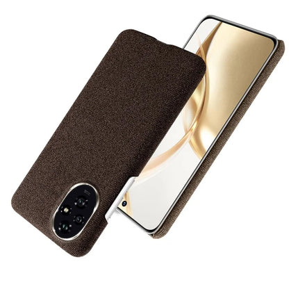 For Honor 200 5G Case Cloth Texture Anti-Scratch Protective PC Phone Cover