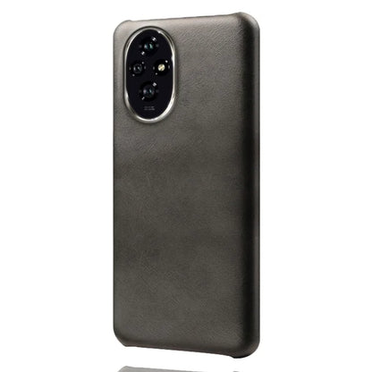 For Honor 200 5G Case Calf Texture PU Leather Hard PC Protective Phone Cover