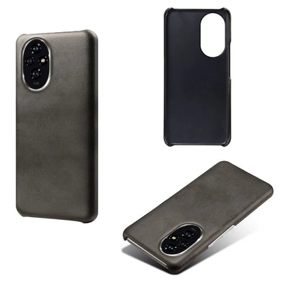 For Honor 200 5G Case Calf Texture PU Leather Hard PC Protective Phone Cover