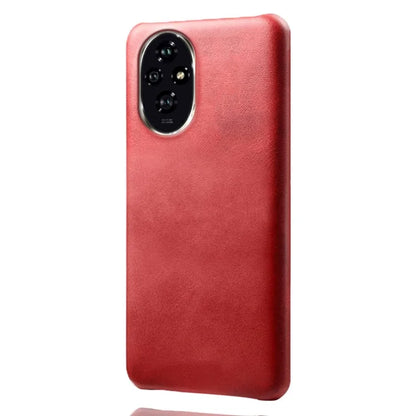 For Honor 200 5G Case Calf Texture PU Leather Hard PC Protective Phone Cover