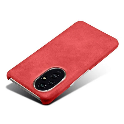 For Honor 200 5G Case Calf Texture PU Leather Hard PC Protective Phone Cover