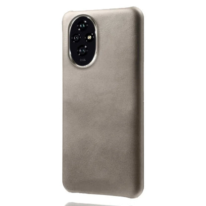 For Honor 200 5G Case Calf Texture PU Leather Hard PC Protective Phone Cover