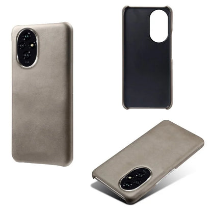 For Honor 200 5G Case Calf Texture PU Leather Hard PC Protective Phone Cover