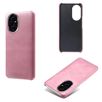 For Honor 200 5G Case Calf Texture PU Leather Hard PC Protective Phone Cover