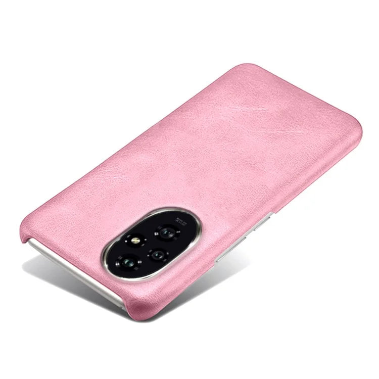 For Honor 200 5G Case Calf Texture PU Leather Hard PC Protective Phone Cover