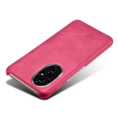 For Honor 200 5G Case Calf Texture PU Leather Hard PC Protective Phone Cover