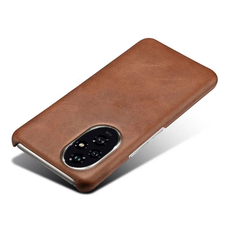 For Honor 200 5G Case Calf Texture PU Leather Hard PC Protective Phone Cover