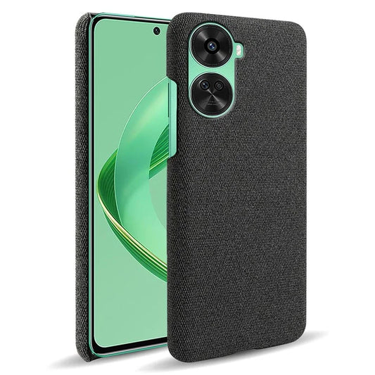For Huawei nova 12 SE 4G / nova 11 SE Case Cloth Texture Anti-Scratch Protective PC Phone Cover