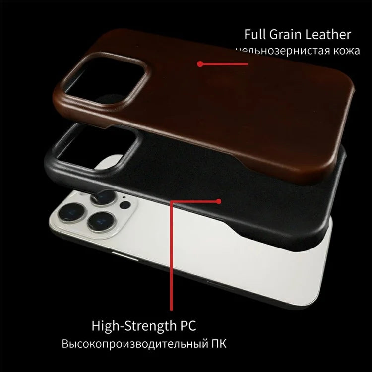 For iPhone 16 Pro Max Case Compatible with MagSafe Corrugated Texture Hard PC Matte Phone Cover