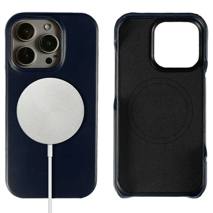 For iPhone 16 Pro Max Case Compatible with MagSafe Corrugated Texture Hard PC Matte Phone Cover