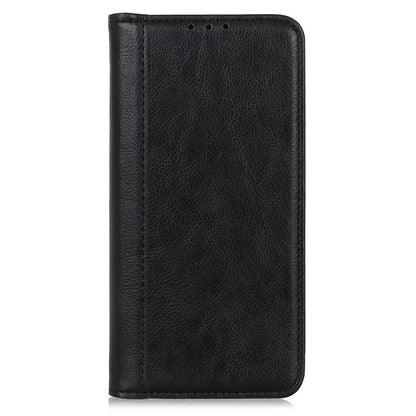 For Motorola Edge 50 5G Stand Case Split Leather Litchi Texture Wallet Phone Cover