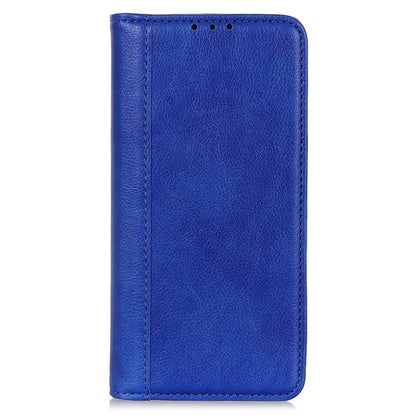 For Motorola Edge 50 5G Stand Case Split Leather Litchi Texture Wallet Phone Cover