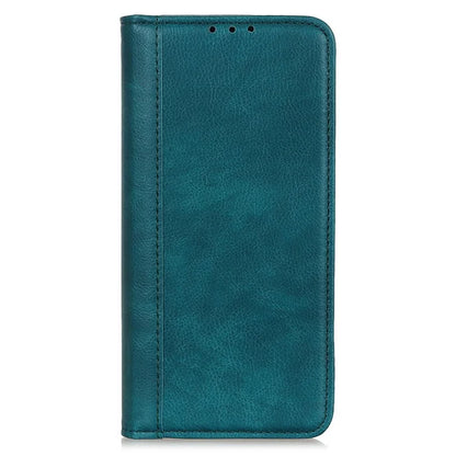 For Motorola Edge 50 5G Stand Case Split Leather Litchi Texture Wallet Phone Cover