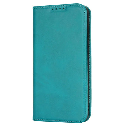 For Samsung Galaxy S24 FE Case PU Leather Calf Textured Magnetic Closing Smart Phone Cover