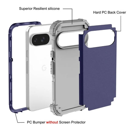 L-Style For Google Pixel 9 Case Shockproof PC + TPU Phone Back Cover