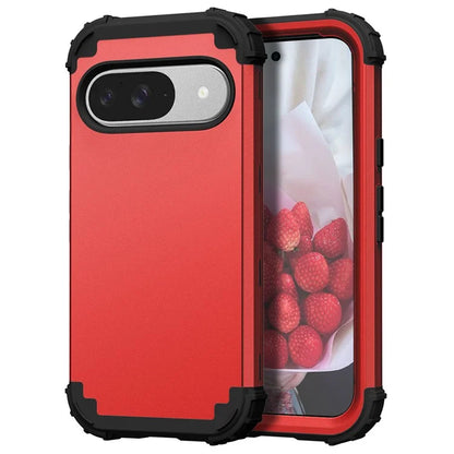 L-Style For Google Pixel 9 Case Shockproof PC + TPU Phone Back Cover