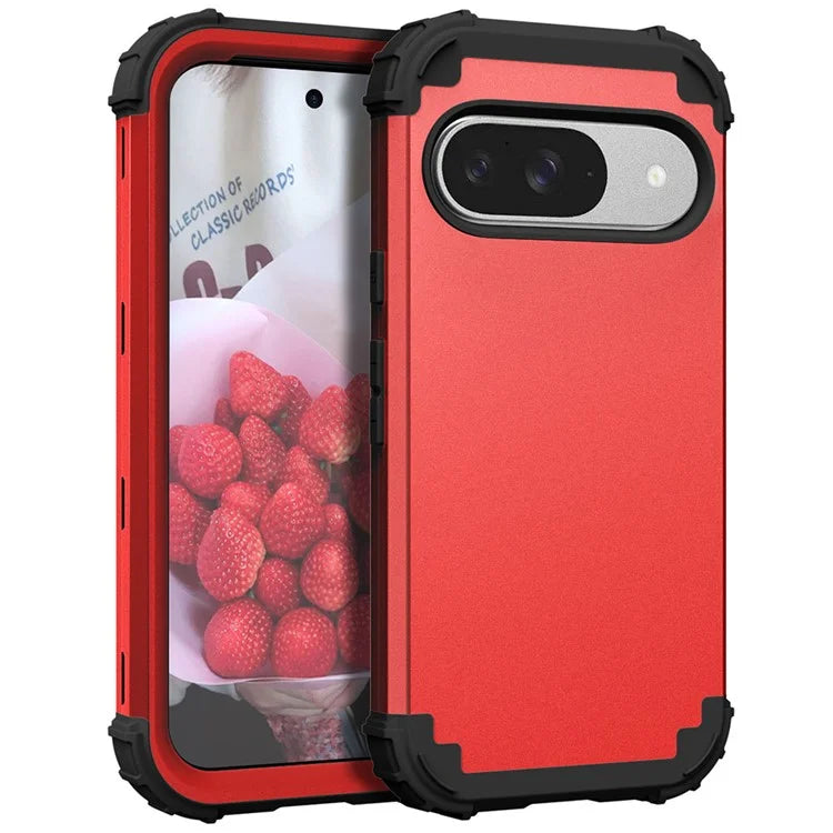 L-Style For Google Pixel 9 Case Shockproof PC + TPU Phone Back Cover