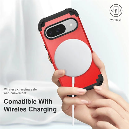 L-Style For Google Pixel 9 Case Shockproof PC + TPU Phone Back Cover