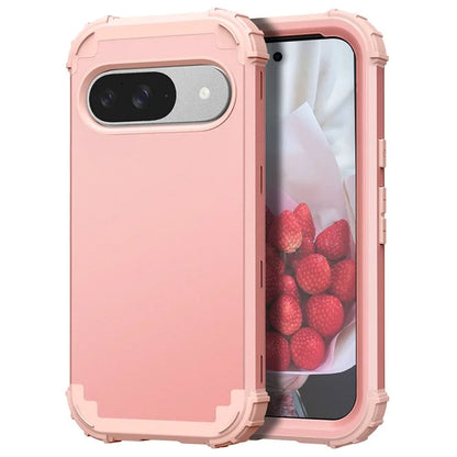 L-Style For Google Pixel 9 Case Shockproof PC + TPU Phone Back Cover