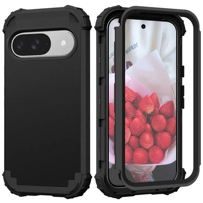 L-Style For Google Pixel 9 Case Shockproof PC + TPU Phone Back Cover
