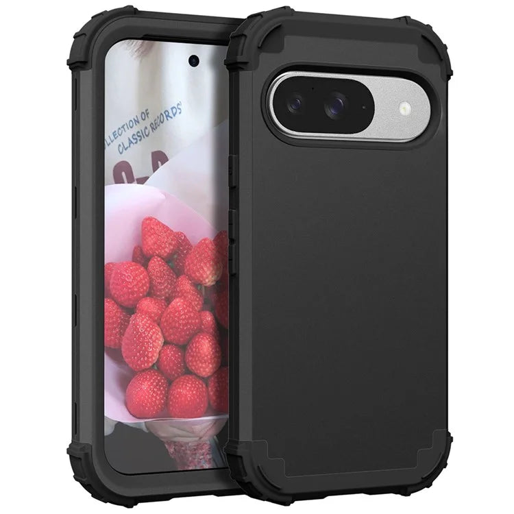 L-Style For Google Pixel 9 Case Shockproof PC + TPU Phone Back Cover