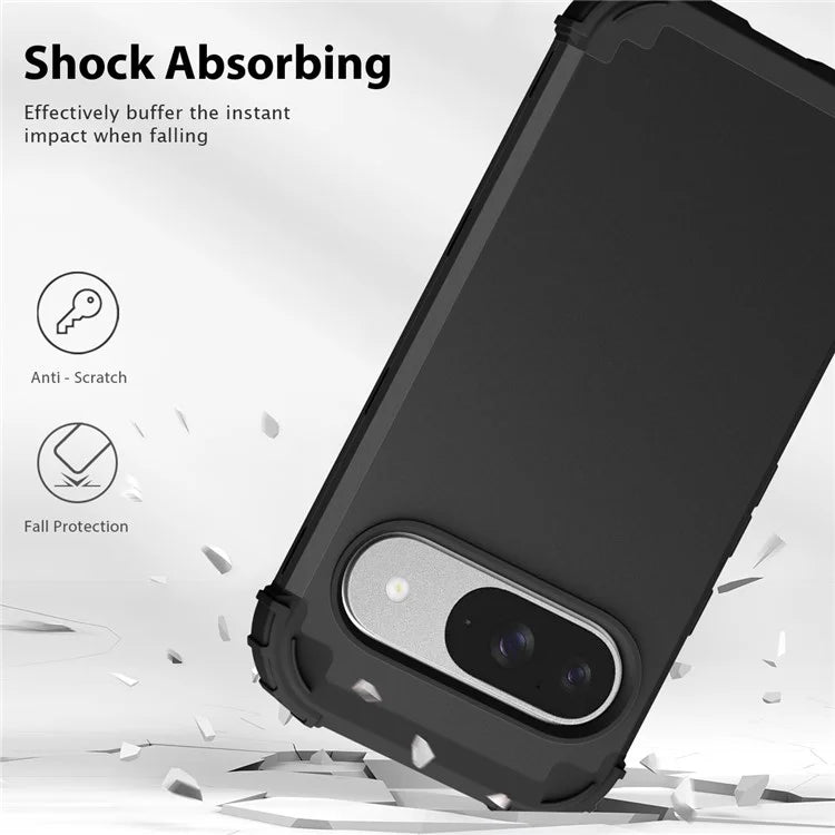 L-Style For Google Pixel 9 Case Shockproof PC + TPU Phone Back Cover