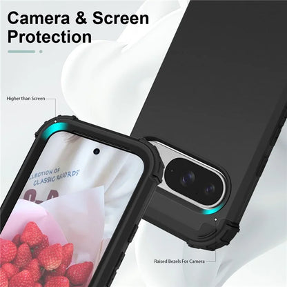 L-Style For Google Pixel 9 Case Shockproof PC + TPU Phone Back Cover