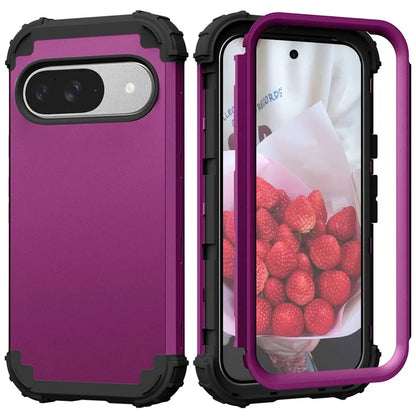 L-Style For Google Pixel 9 Case Shockproof PC + TPU Phone Back Cover