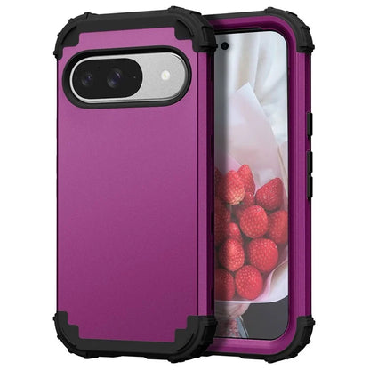 L-Style For Google Pixel 9 Case Shockproof PC + TPU Phone Back Cover
