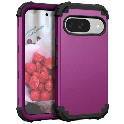 L-Style For Google Pixel 9 Case Shockproof PC + TPU Phone Back Cover