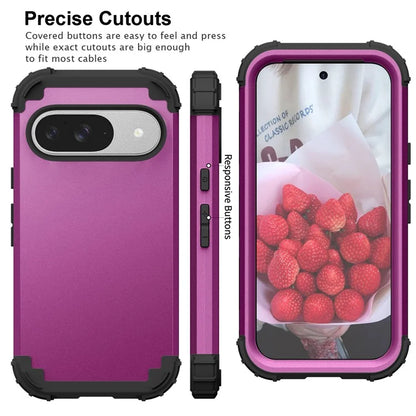 L-Style For Google Pixel 9 Case Shockproof PC + TPU Phone Back Cover