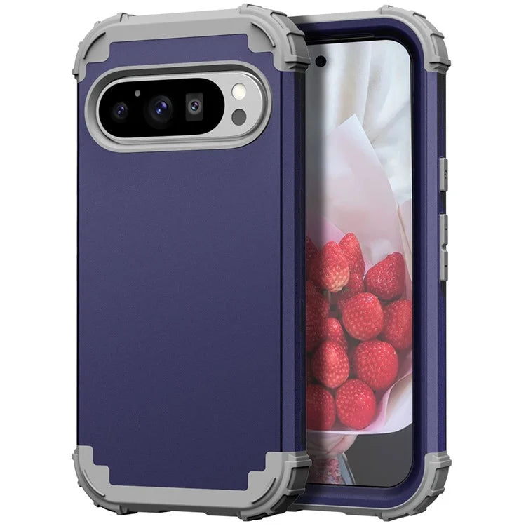 L-Style For Google Pixel 9 Pro Case Shockproof PC + TPU Phone Back Cover