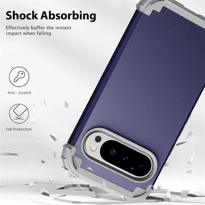 L-Style For Google Pixel 9 Pro Case Shockproof PC + TPU Phone Back Cover