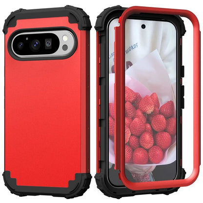 L-Style For Google Pixel 9 Pro Case Shockproof PC + TPU Phone Back Cover