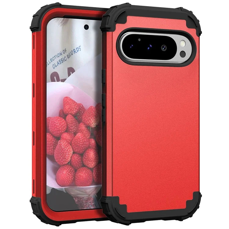 L-Style For Google Pixel 9 Pro Case Shockproof PC + TPU Phone Back Cover