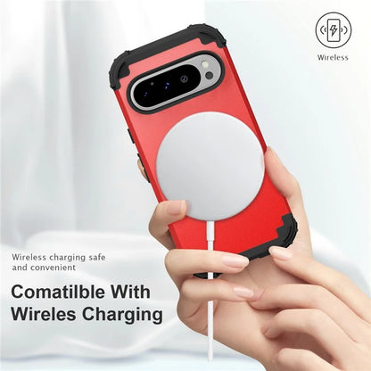 L-Style For Google Pixel 9 Pro Case Shockproof PC + TPU Phone Back Cover