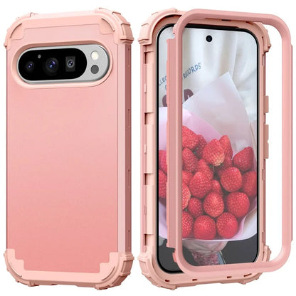 L-Style For Google Pixel 9 Pro Case Shockproof PC + TPU Phone Back Cover