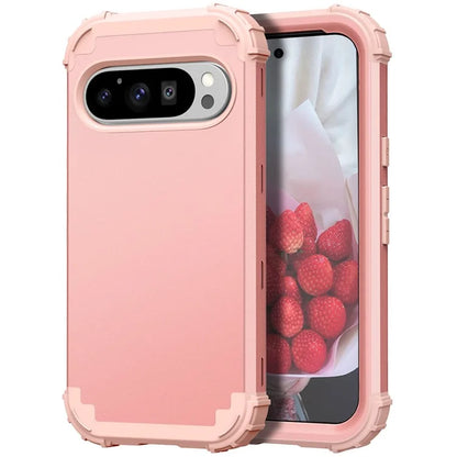 L-Style For Google Pixel 9 Pro Case Shockproof PC + TPU Phone Back Cover