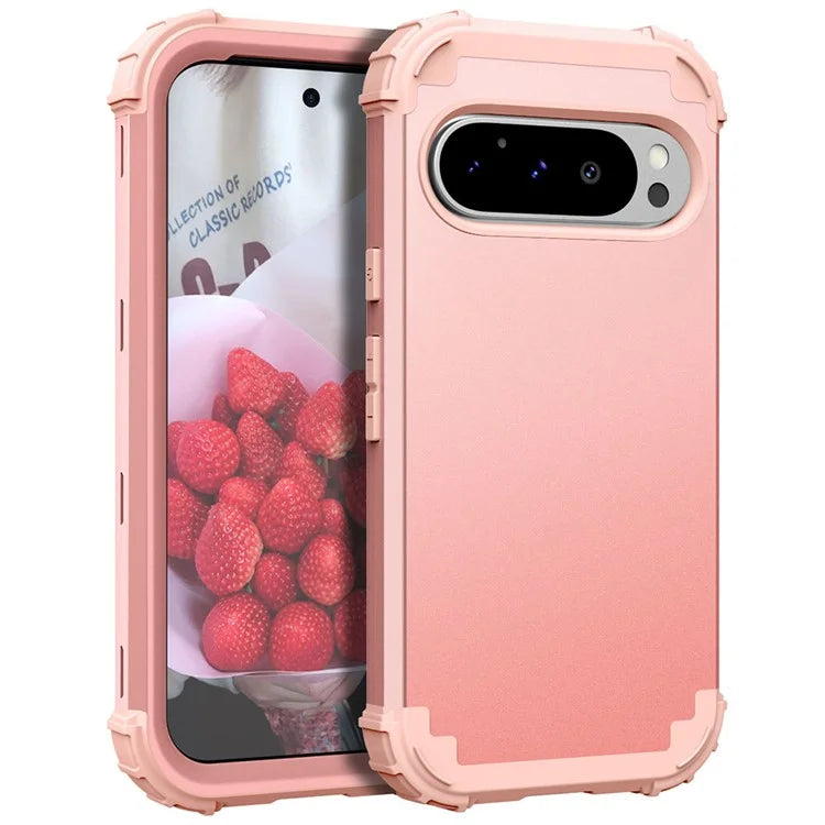 L-Style For Google Pixel 9 Pro Case Shockproof PC + TPU Phone Back Cover