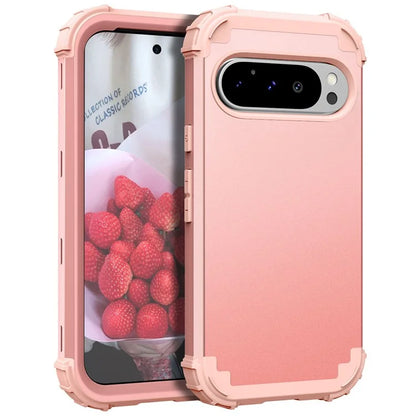 L-Style For Google Pixel 9 Pro Case Shockproof PC + TPU Phone Back Cover