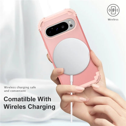L-Style For Google Pixel 9 Pro Case Shockproof PC + TPU Phone Back Cover
