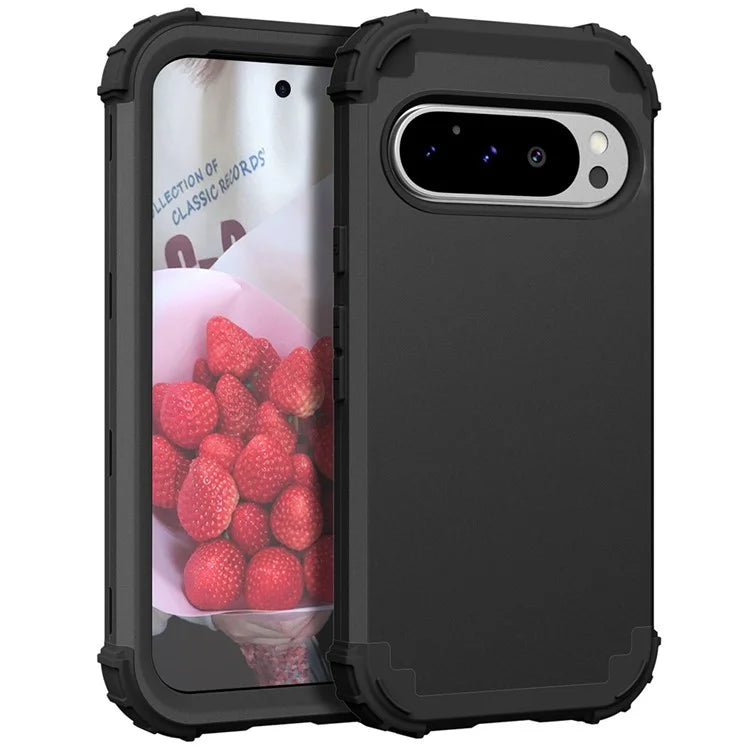 L-Style For Google Pixel 9 Pro Case Shockproof PC + TPU Phone Back Cover