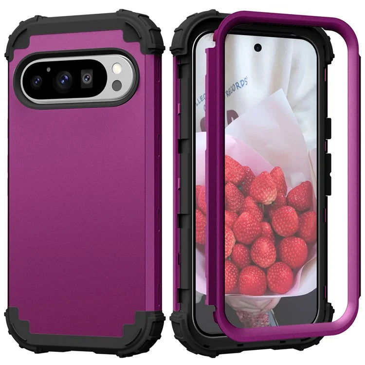 L-Style For Google Pixel 9 Pro Case Shockproof PC + TPU Phone Back Cover
