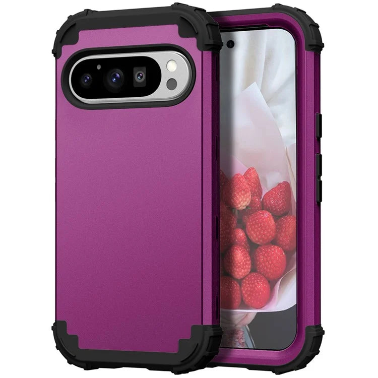 L-Style For Google Pixel 9 Pro Case Shockproof PC + TPU Phone Back Cover