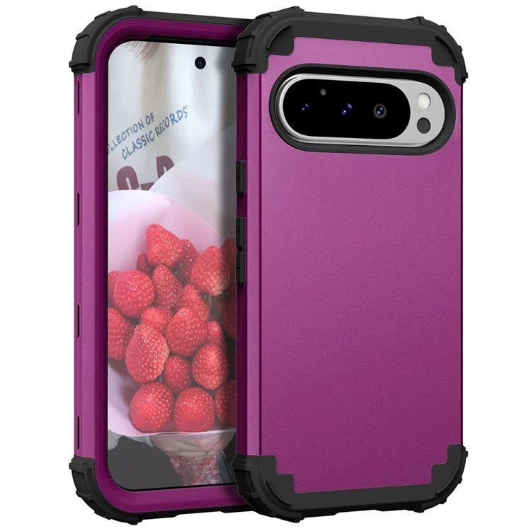 L-Style For Google Pixel 9 Pro Case Shockproof PC + TPU Phone Back Cover