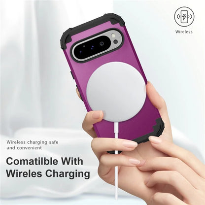 L-Style For Google Pixel 9 Pro Case Shockproof PC + TPU Phone Back Cover