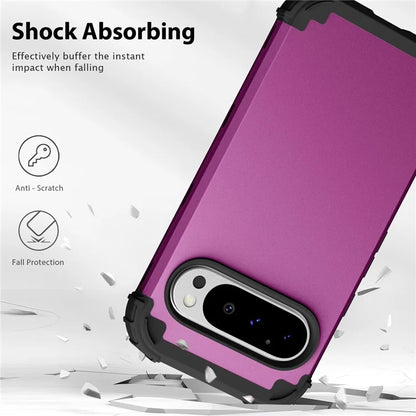 L-Style For Google Pixel 9 Pro Case Shockproof PC + TPU Phone Back Cover